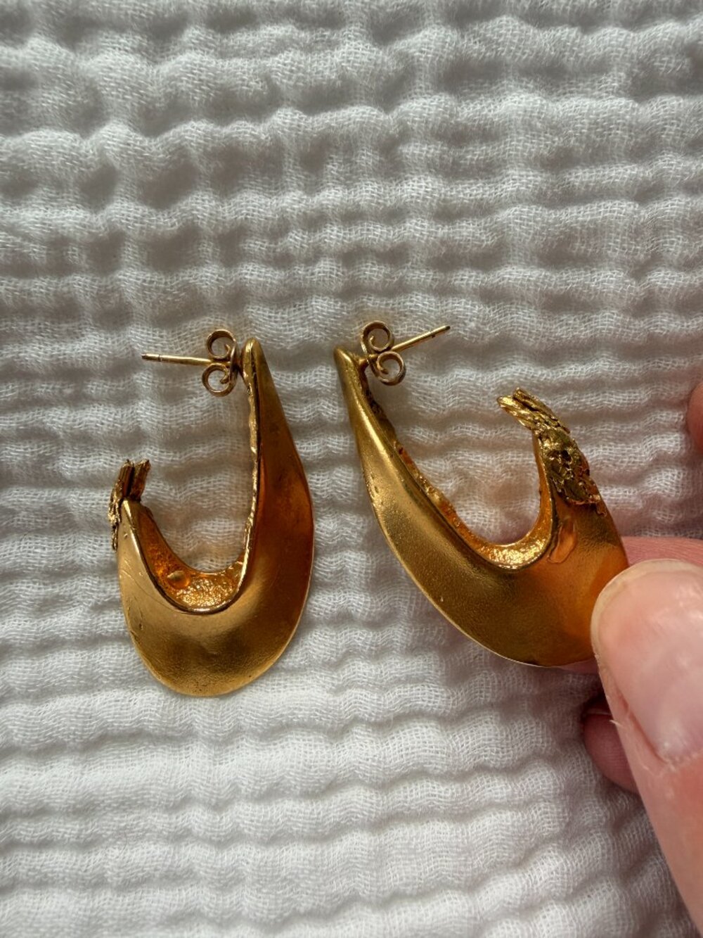 Alighieri Il Leone Earrings 2.0 - Picture 2 of 4